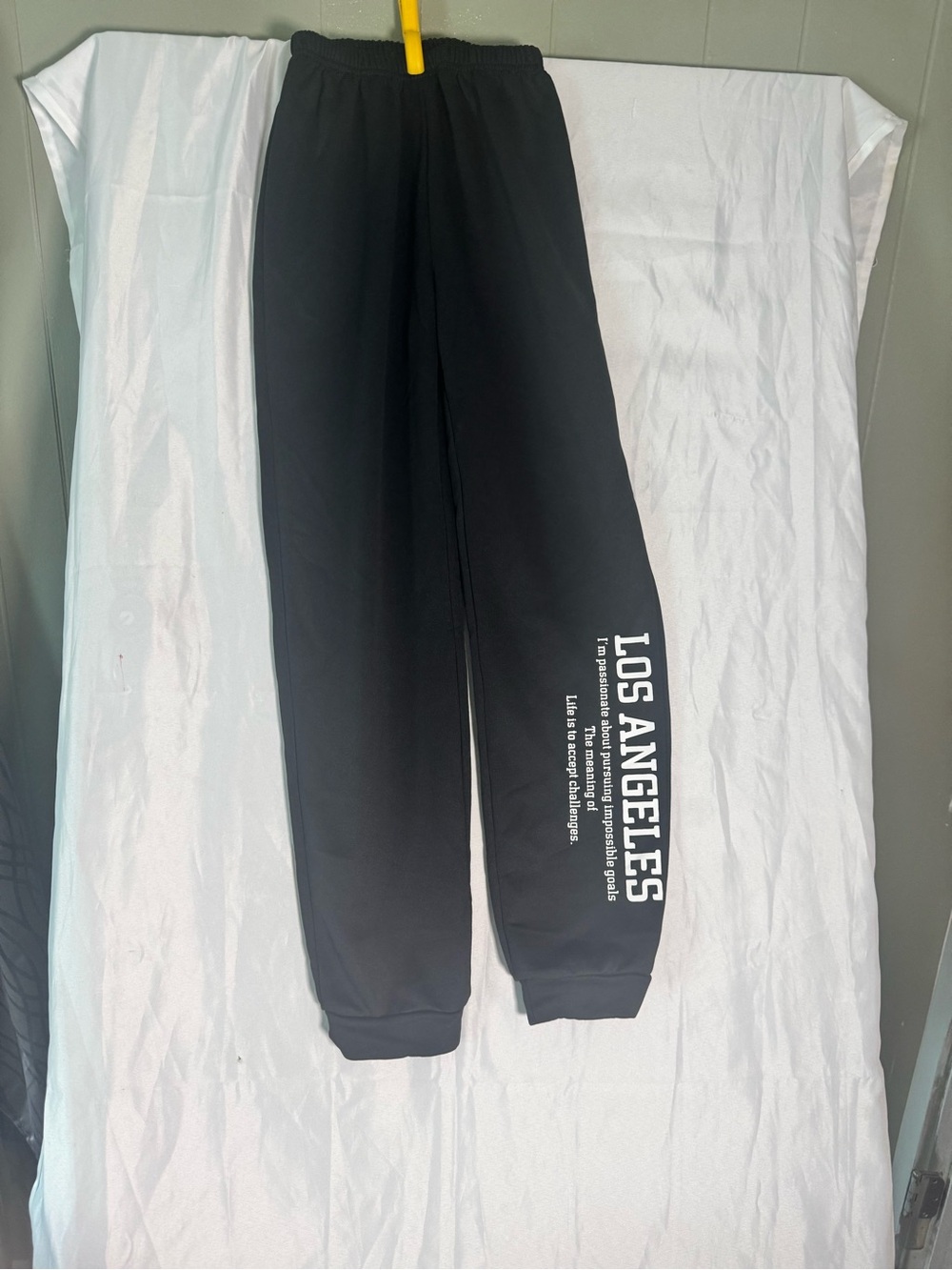 Los Angeles Graphic Joggers in Black